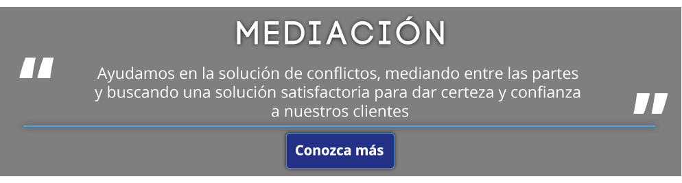 Mediación